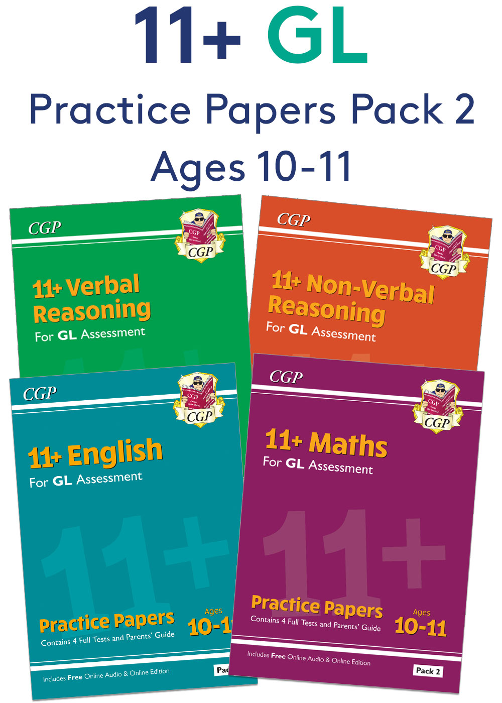 GL 11+ Practice Papers Pack 2 (Ages 10-11)