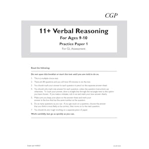 GL 11+ Practice Papers Pack (Ages 9-10) Look Inside Image 1