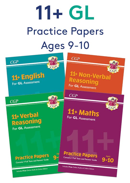 GL 11+ Practice Papers Pack (Ages 9-10)