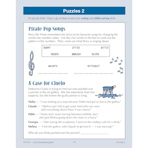 GL 11+ Sequences, Logic & Coding 10-Minute Tests (Ages 9-10) Look Inside Image 6