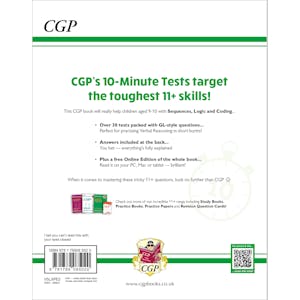 GL 11+ Sequences, Logic & Coding 10-Minute Tests (Ages 9-10) Look Inside Image 10