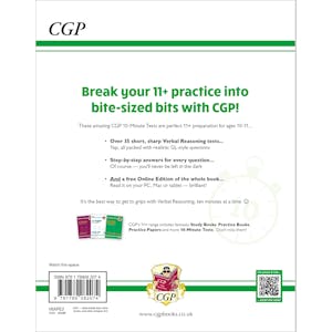GL 11+ Verbal Reasoning 10-Minute Tests (Ages 10-11) Look Inside Image 6