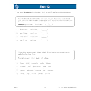 GL 11+ Verbal Reasoning 10-Minute Tests (Ages 9-10) Look Inside Image 2