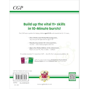 GL 11+ Verbal Reasoning 10-Minute Tests (Ages 9-10) Look Inside Image 5