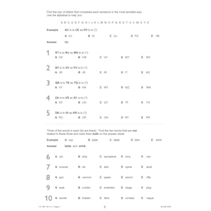 GL 11+ Verbal Reasoning Practice Papers (Ages 10-11) Look Inside Image 2