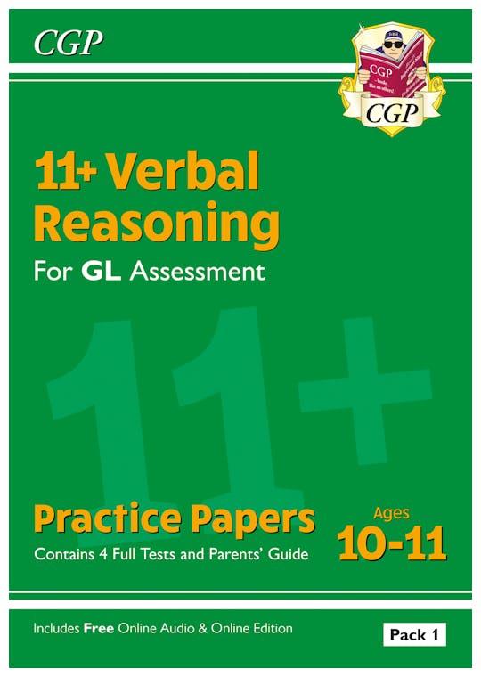 GL 11+ Verbal Reasoning Practice Papers (Ages 10-11)