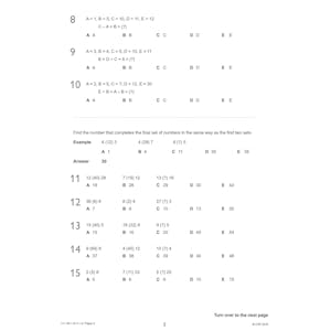 GL 11+ Verbal Reasoning Practice Papers Pack 2 (Ages 10-11) Look Inside Image 3