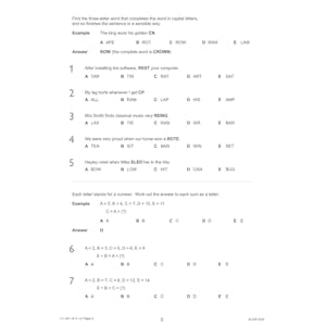 GL 11+ Verbal Reasoning Practice Papers Pack 2 (Ages 10-11) Look Inside Image 2
