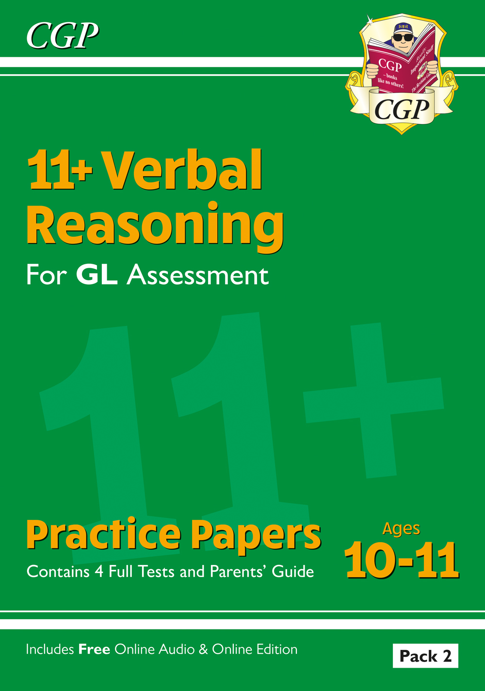 GL 11+ Verbal Reasoning Practice Papers Pack 2 (Ages 10-11) Main Image