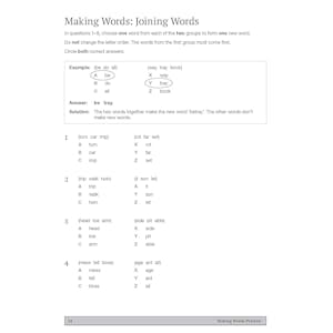 GL 11+ Verbal Reasoning Workbook (Ages 10-11) Look Inside Image 4