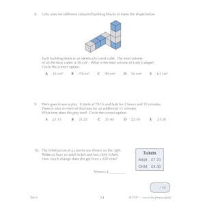 GL 11+ Word Problems 10-Minute Tests (Ages 9-10) Look Inside Image 6