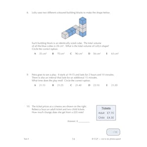 GL 11+ Word Problems 10-Minute Tests (Ages 9-10) Look Inside Image 7