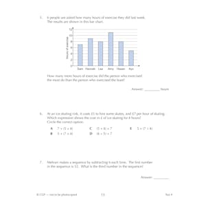 GL 11+ Word Problems 10-Minute Tests (Ages 9-10) Look Inside Image 4