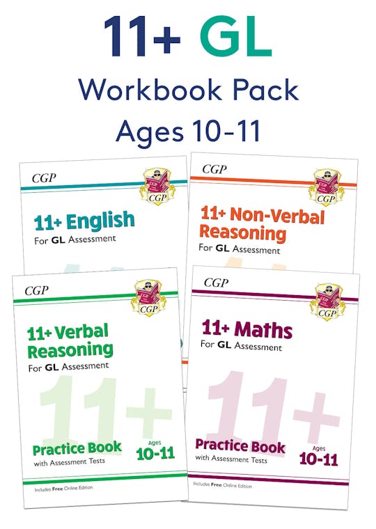 GL 11+ Workbook Pack (Ages 10-11)