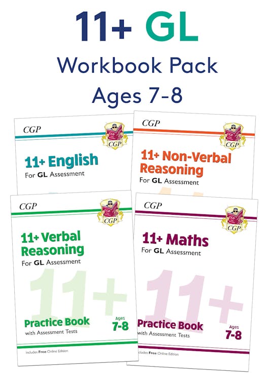 GL 11+ Workbook Pack (Ages 7-8)