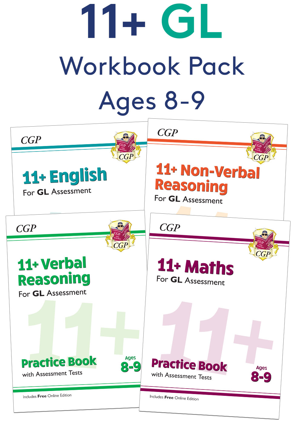 GL 11+ Workbook Pack (Ages 8-9)