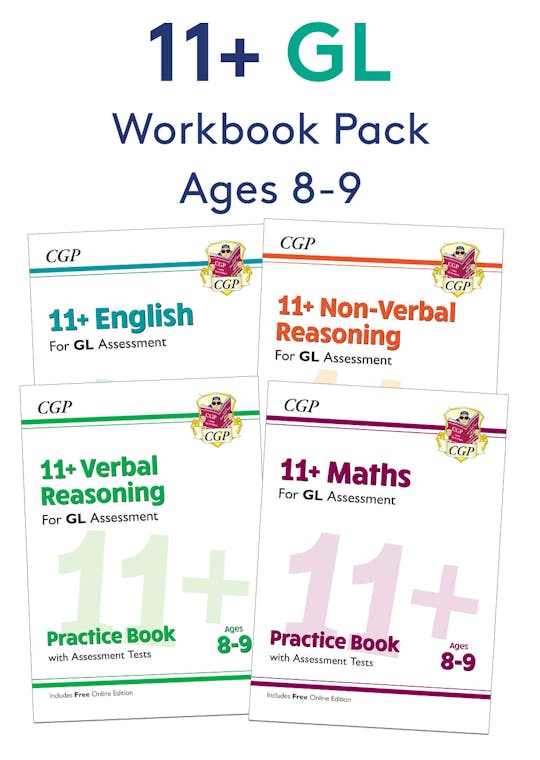 GL 11+ Workbook Pack (Ages 8-9)