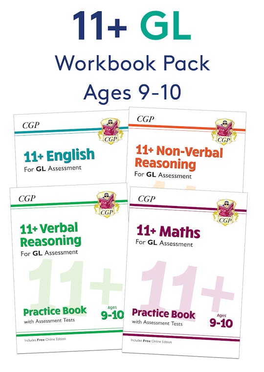 GL 11+ Workbook Pack (Ages 9-10)