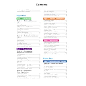 GCSE Biology AQA Higher Revision Guide Look Inside Image 1