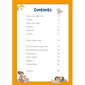Grammar, Punctuation & Spelling Activity Book for Ages 7-8 (Year 3) Look Inside Image 1