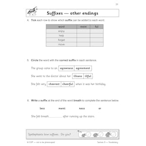 KS1 English SAT Buster: Grammar, Punctuation & Spelling (for end of year assessments) Look Inside Image 5