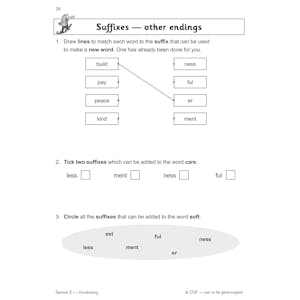 KS1 English SAT Buster: Grammar, Punctuation & Spelling (for end of year assessments) Look Inside Image 4
