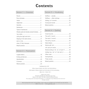 KS1 English SAT Buster: Grammar, Punctuation & Spelling (for end of year assessments) Look Inside Image 1