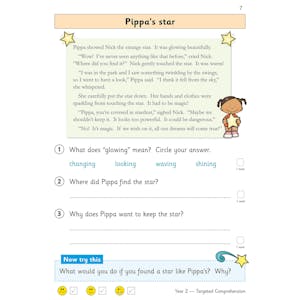 KS1 English Targeted Question Book: Year 2 Reading Comprehension - Book 1 Look Inside Image 3