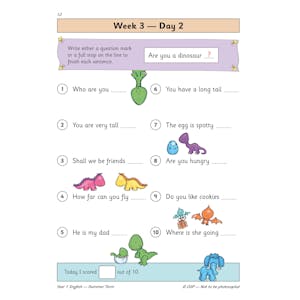 KS1 English Year 1 Daily Practice Book: Summer Term Look Inside Image 4
