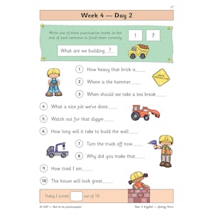 KS1 English Year 2 Daily Practice Book: Spring Term Look Inside Image 4