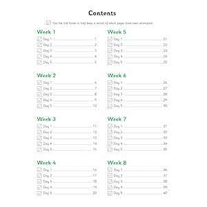 KS1 Handwriting Year 2 Daily Practice Book: Spring Term Look Inside Image 1