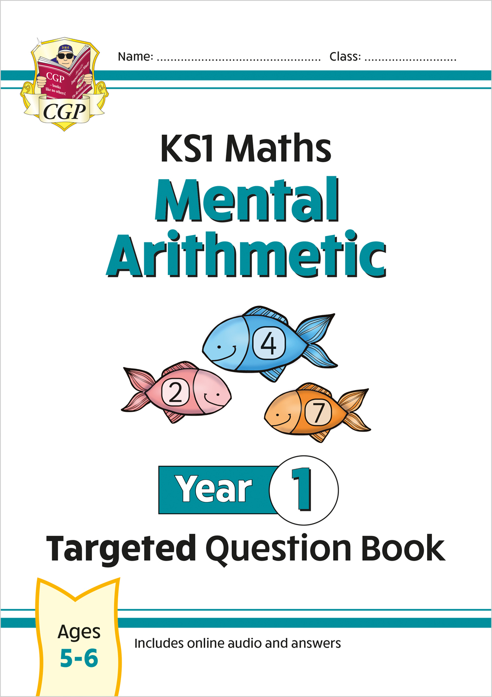 KS1 Maths Year 1 Mental Arithmetic Targeted Question Book (incl. Online Answers & Audio Tests)