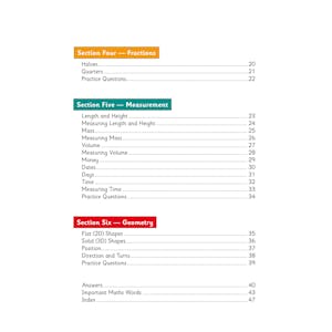 KS1 Maths Year 1 Targeted Study Book Look Inside Image 2