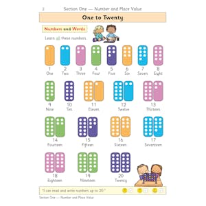 KS1 Maths Year 1 Targeted Study Book Look Inside Image 3