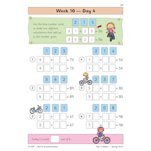 KS1 Maths Year 2 Daily Practice Book: Spring Term Look Inside Image 6