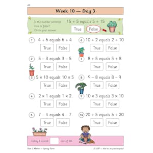 KS1 Maths Year 2 Daily Practice Book: Spring Term Look Inside Image 5