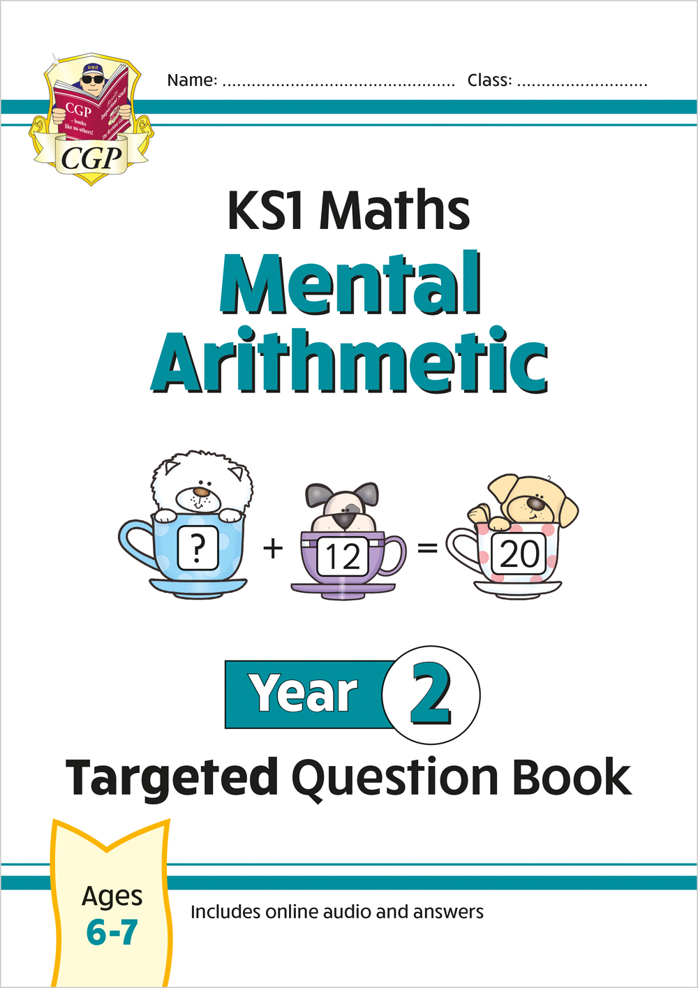 KS1 Maths Year 2 Mental Arithmetic Targeted Question Book (incl. Online Answers & Audio Tests)