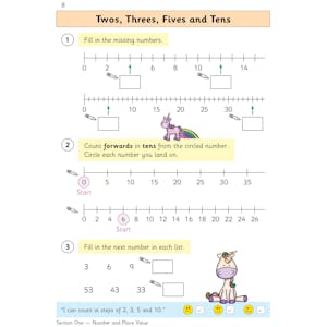 KS1 Maths Year 2 Targeted Question Book Look Inside Image 5