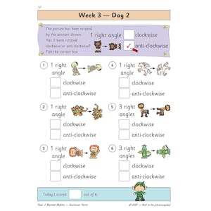 KS1 Mental Maths Year 2 Daily Practice Book: Summer Term Look Inside Image 4