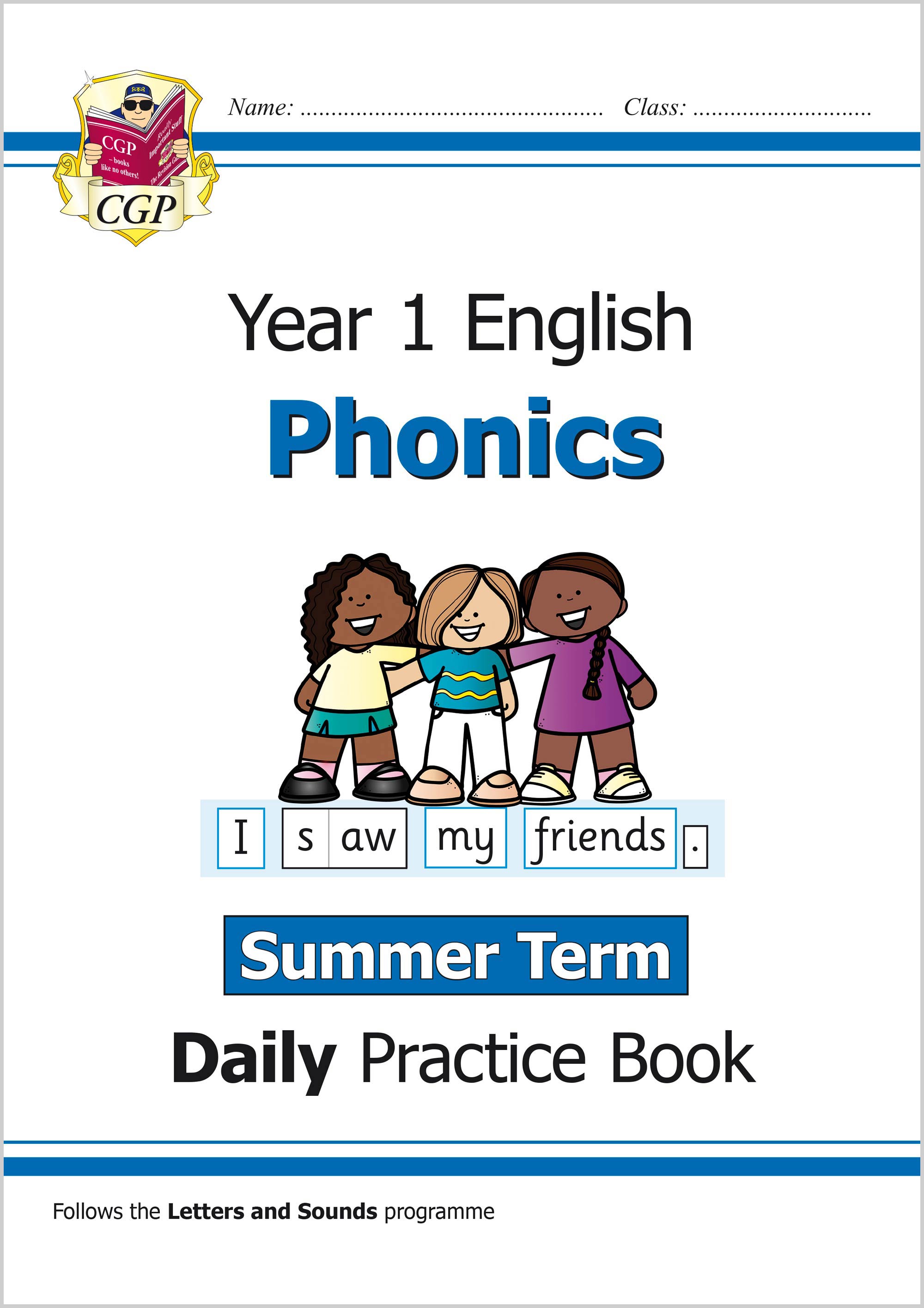 KS1 Phonics Year 1 Daily Practice Book: Summer Term