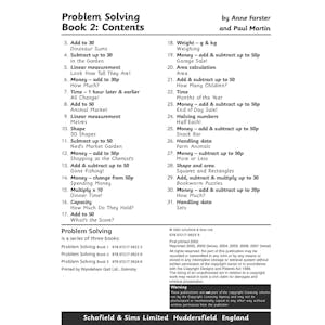 KS1 Problem Solving Workbook 2 (Ages 5-7) Look Inside Image 2