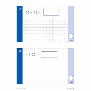 KS1 SATs Arithmetic Practice Papers Download (Ages 6-7) Look Inside Image 2