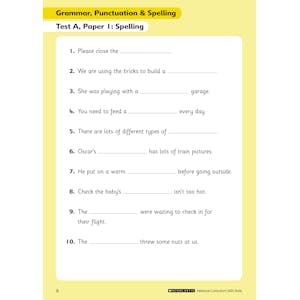 KS1 SPaG SATs Practice Papers (Ages 6-7) Look Inside Image 1