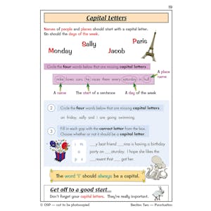 KS1 Spelling, Punctuation & Grammar Study & Question Book (Ages 5-7) Look Inside Image 4