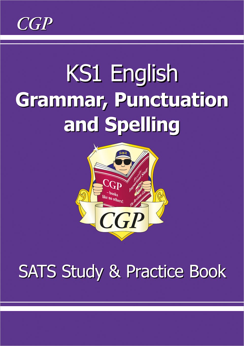 KS1 Spelling, Punctuation & Grammar Study & Question Book (Ages 5-7) Main Image