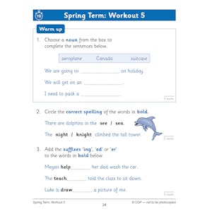 KS1 Year 2 English 10-Minute Weekly Workouts Look Inside Image 4