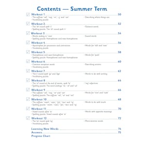 KS1 Year 2 English 10-Minute Weekly Workouts: Spelling & Vocabulary Look Inside Image 3