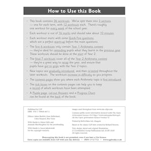 KS1 Year 2 Maths 10-Minute Weekly Workouts: Arithmetic Look Inside Image 1