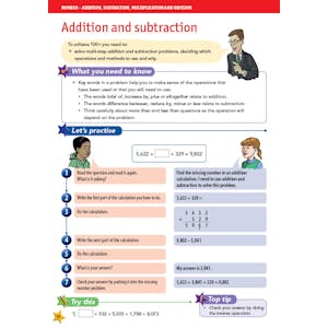 KS2 Achieve The Higher Score Maths SATs Revision Guide (Ages 10-11) Look Inside Image 1