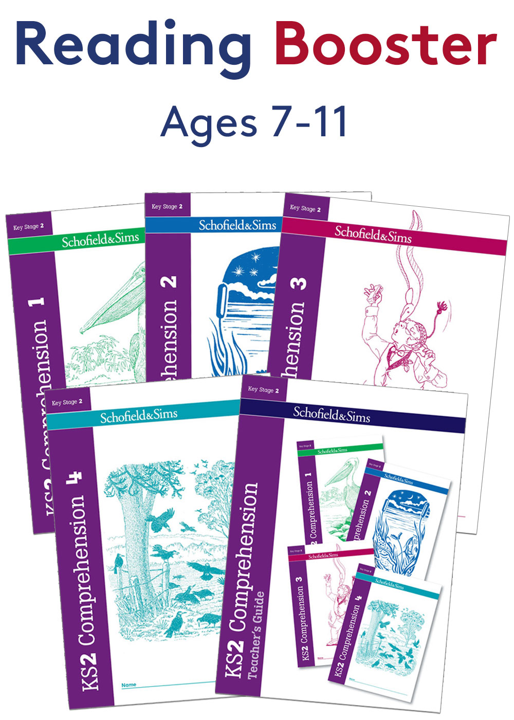 KS2 Comprehension Workbook Pack (Ages 7-11)
